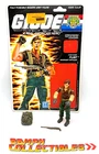Near MINT 1988 GI Joe Warrant Officer TIGER FORCE FLINT + WHOLE Cardback Hasbro