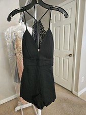 Fashion Nova Black Romper 