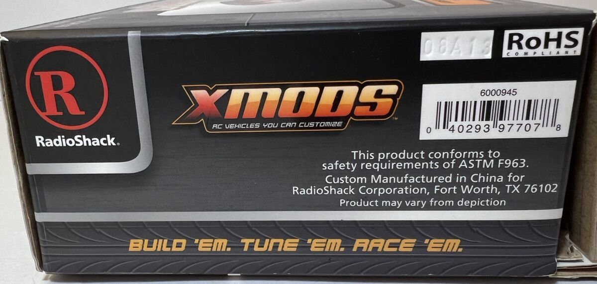 Xmods 1:24 Radio Shack #6000945 Red - Body And Lights Xmods 1:24 Radio Shack #6000945 Red - Body And Lights