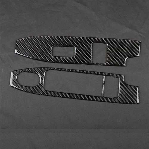 Fit For Hummer H3 2006-2010 Window Lift Switch Button Panel Cover Carbon Fiber×6 - Picture 9 of 20
