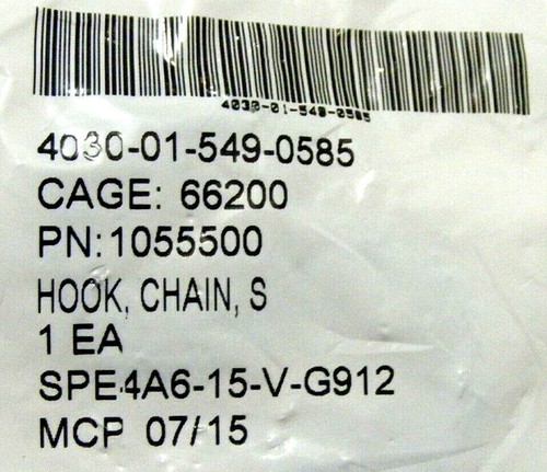 5 genuine TITAN replacement S-HOOKS for model 10 / 20 surge brake actuator chain - Picture 5 of 6