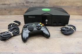 Original Microsoft Xbox Console Bundle w/ OEM Controller - Tested & Works Great
