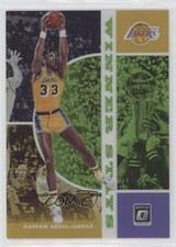 2019 Donruss Optic Winner Stays Lime Green Prizm Kareem Abdul-Jabbar HOF 0e5c