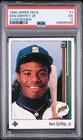 22564931 Ken Griffey Jr 1989 Upper Deck #1 Rookie RC PSA 5