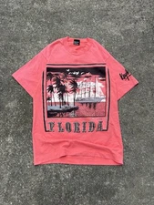 Vintage 90’s Screen Stars Best Single Stitch Florida Beach Key West T Shirt M