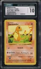 Pokemon CGC 10 Gem Mint Shadowless Base Set Common Charmander 46/102