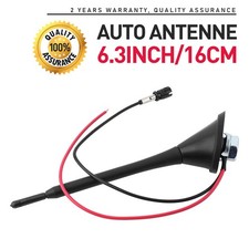2in1 Set KFZ Stabantenne 18cm + Auto Antennensockel RAKU 2 Verstärker Antenne