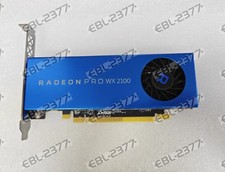 AMD Radeon Pro WX 2100 2GB GDDR5 x2 Mini DP x1 Display Port Video Card WX2100