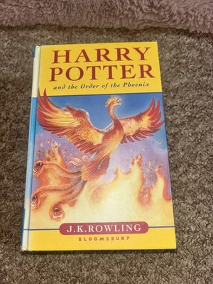 Harry Potter and the Order of the Phoenix. (Hardcover, 2003) FIRST EDITION ERROR