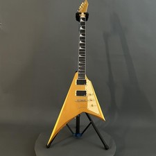 LTD KH-V Kirk Hammett Gold Electric Guitar Solid Body Gold Part Active Fast Ship