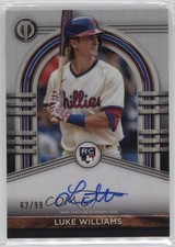 2022 Topps Tribute League Inauguration /99 Luke Williams #LIA-LW Rookie Auto RC