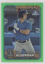2024 Topps Pro Debut Green Foil 59/99 Kemp Alderman #PD-150 1i45