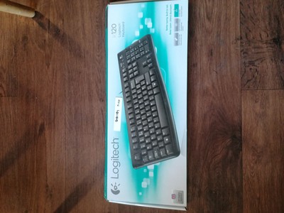 Logitech Tastatur. Nagelneu nie benutzt. USB Eingang. K120