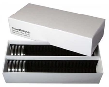 Storage Box For 50 Round Coin Capsules Airtite I For Silver Eagle Mint Holders