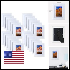 Container Furniture Direct 5X7 Inch Hanging Picture Frames For Wall Desk And