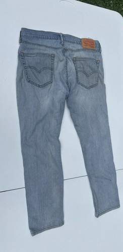 Pantalones de mezclilla azules ajustados LEVI'S 511 para hombre talla 34 x 29 04511-1577 - Imagen 2 de 20