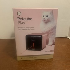 Petcube Play Smart Pet Camera with Interactive Laser Toy - Rose Gold NEW
