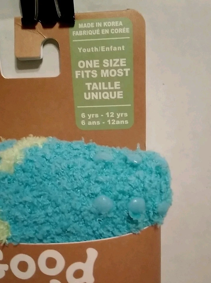 Life is Good Girl Calcetines Acurrucados Rayas Azul Aqua Talla Única 25121 Foto 4 de 4