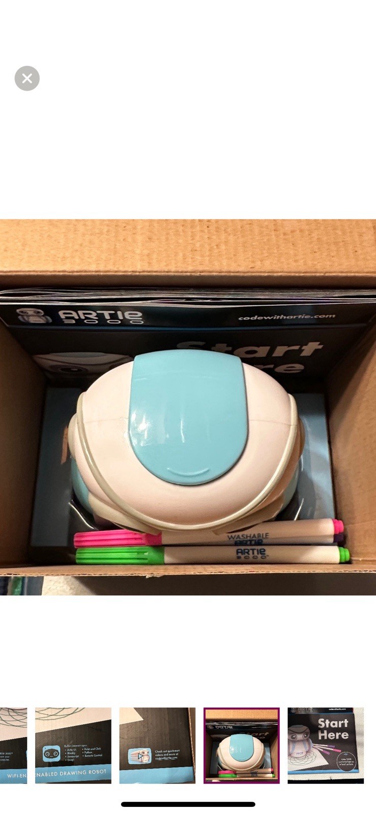 Educational Insights Artie 3000 The Coding Robot Stem Toy WiFi Drawing Robot