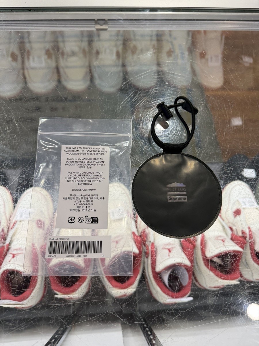 NEW) SS25 Supreme Blue Lug ReflectorRed | eBay