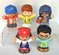 Little People Toy Figures Lot of 5 Boys Girls Fisher Price