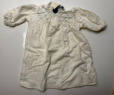 1995 Kirsten White Flannel Nightgown Pleasant Co American Girl Doll Sleepwear