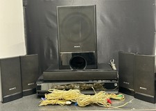 Sony BD/DVD Receiver BDV-E300 W/6 Speakers Cords PARTS/REPAIR ONLY FREE SHIP
