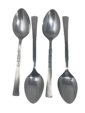 11 Pieces Ekco Eterna Cantina Stainless Steel Flatware Serving Set