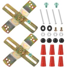 Light Fixture Mounting Bracket, Lighting Crossbar with Screws and Nuts 180