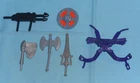 vintage heman HE-MAN MOTU PARTS WEAPONS LOT #222 Modulok Skeletor FREE SHIP