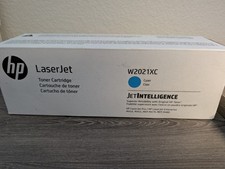 Genuine HP W2021XC 414X Cyan W2021X High-Yield Toner SEALED M454 M479fdw M479fd,