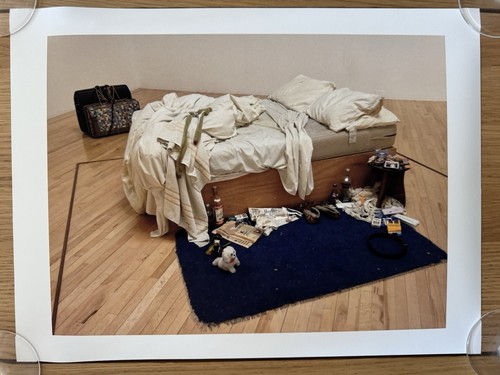 Tracey Emin My Bed Print Unframed - Picture 3 of 7