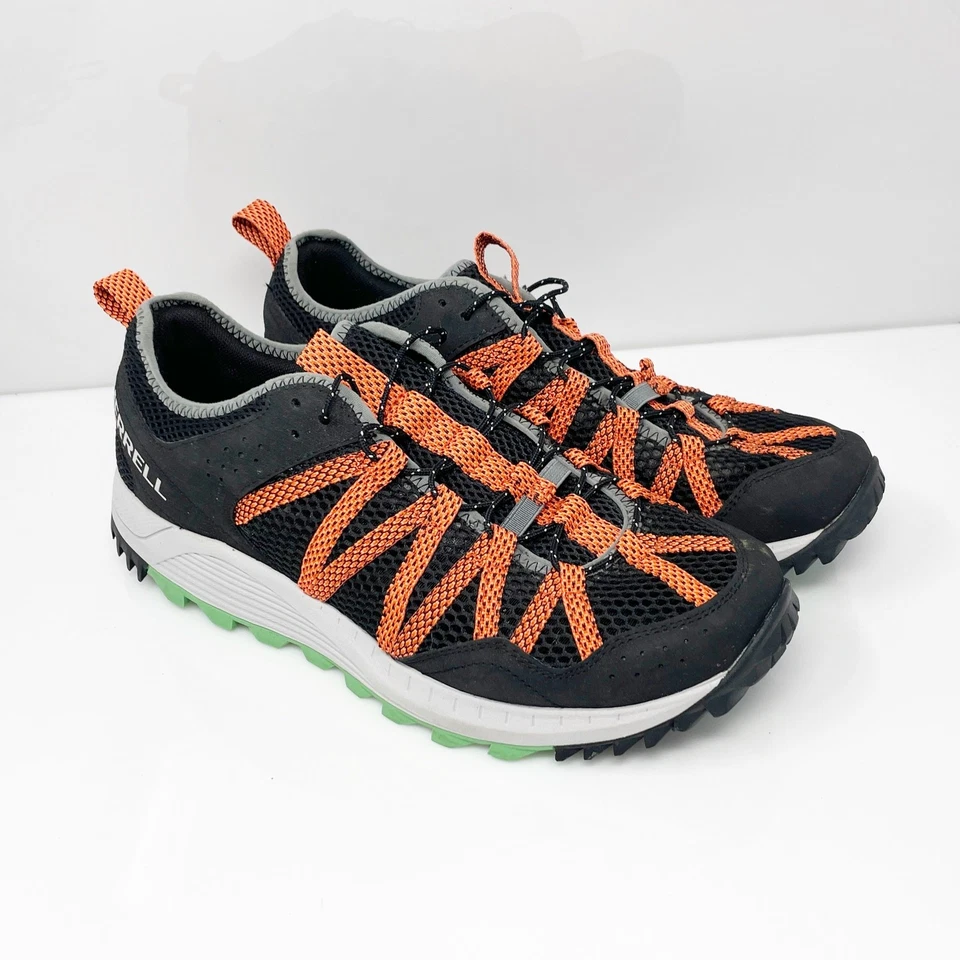 Merrell Hombres Wildwood Aerosport J067675 Negro Senderismo Zapatos Tenis Talla 9 Foto 2 de 4