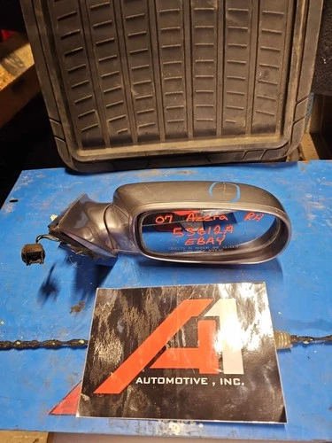 06-11 HYUNDAI AZERA Right Passenger Side Rh Power Mirror W/O Memory *Gray*  OEM