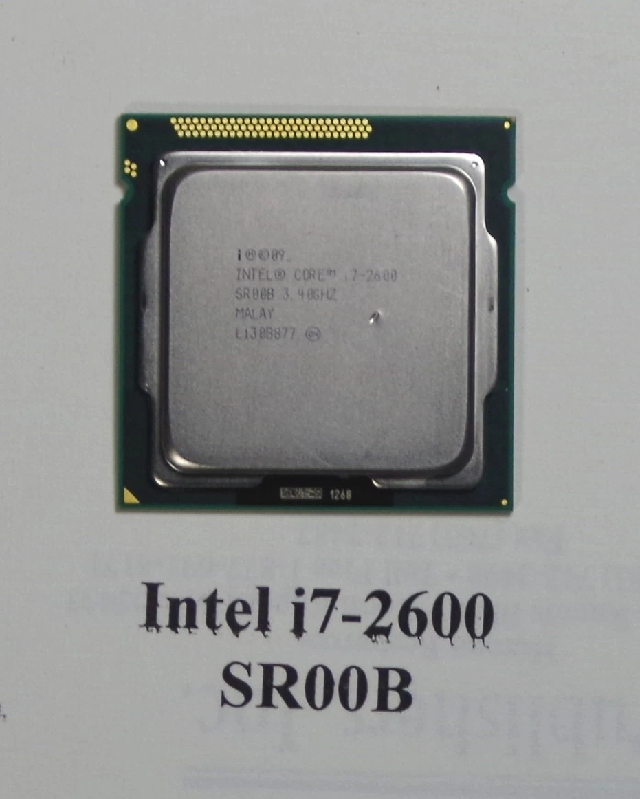 Intel Core i7-2600 Processor Model Computer Processors (CPUs) for