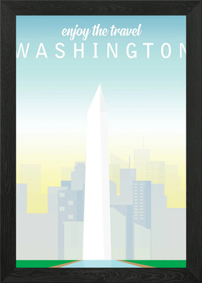 Washington Monument Gerahmtes Wandbild Poster Leinwanddruck Bild