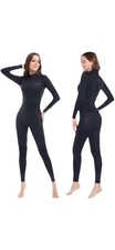 Dark Lightning-Women Wetsuit 3/2mm for Diving Surfing Snorkeling Kayaking -Large