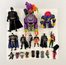 BATMAN BUNDLE ACTION FIGURES DC COMICS SUPER HEROES COLLECTION JOB LOT