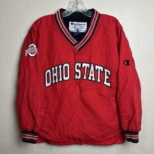 Ohio State Buckeyes Jacket Large Youth Red OSU University College Sports Kids