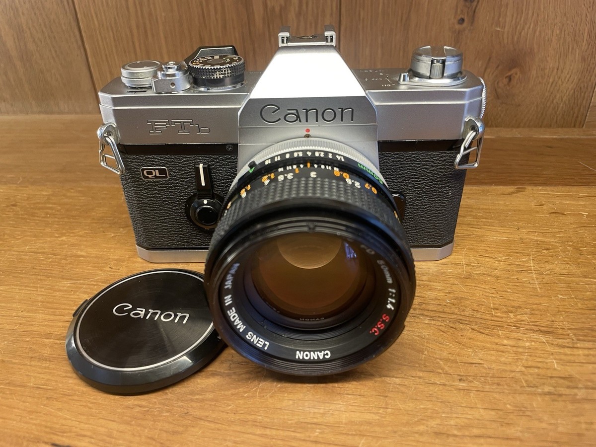 Near Mint* Canon FTb-N FTb QL Late Model Camera FD 50mm F