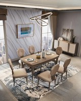 Garnitur Komplett Set Esstisch 4 StüHle Esszimmer Gruppe Holz Tisch Tische 5Tlg
