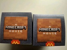 NEW SEALED RETIRED Mcdonalds Happy Meal Toys Minecraft LOT of 2 Free Shipping