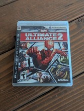 Marvel Ultimate Alliance Sony PS3 PlayStation 3 Game with Case & Manual