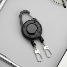 Retractable Badge Clip Long-Lasting Office Accessory