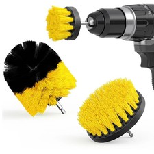 Electric Drill Scrubber Brush Kit Power Cleaning Tool for Car Carpet Glass Tires