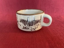 Vintage 1980 J. Downs Down On The Farm Ducks Ducklings Soup Mug Cup