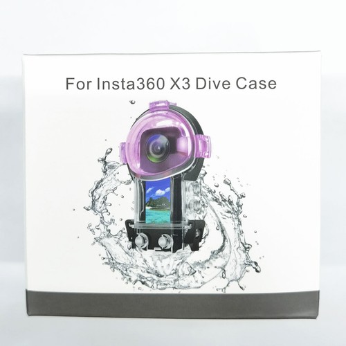 Housing Case Underwater Protective Waterproof Case Diving Shell For Insta360 X3 - Photo 7 sur 16