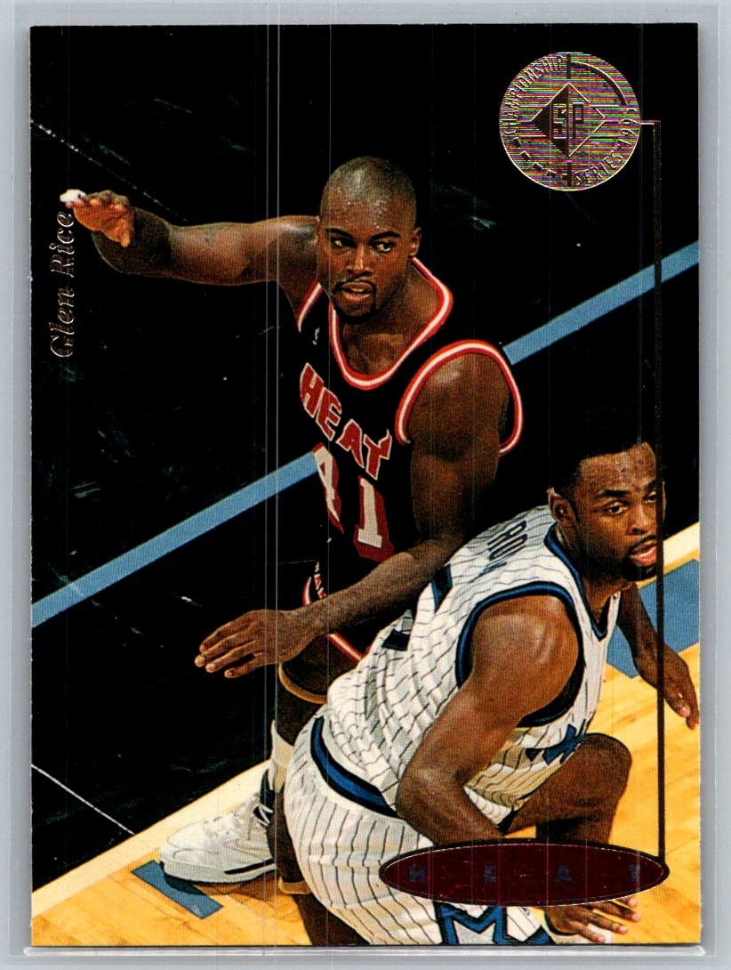 1994-95 SP Championship Basketball #82 Glen Rice - VG - Miami Heat