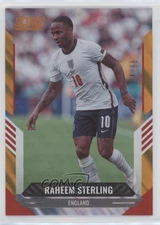 2021-22 Panini Score FIFA Orange Lava /99 Raheem Sterling #78