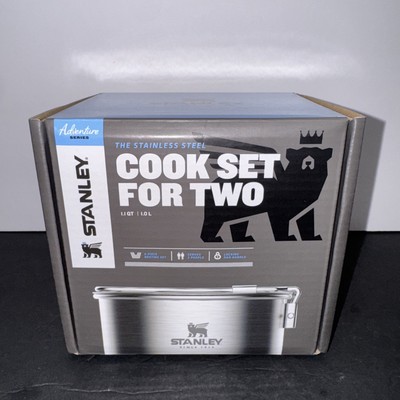 Stanley Adventure Stainless Steel Outdoor Camping Cook Set - 6 pcs